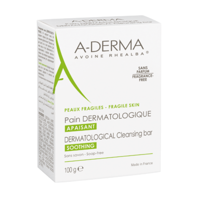 A-DERMA Pain Dermatologique Au Lait D'avoine 100g