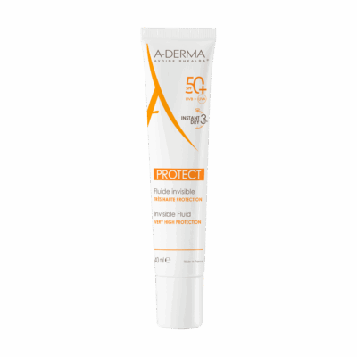 A-DERMA Protect Fluide Invisible Très Haute Protection SPF50+ 40ml