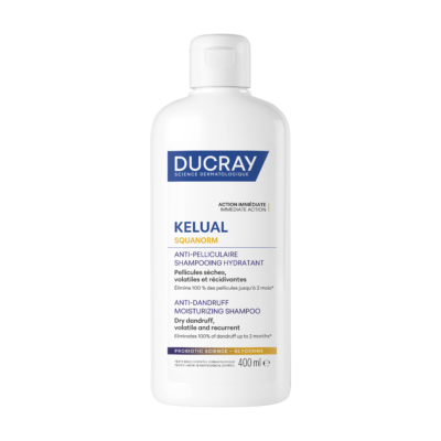 Ducray Kelual Squanorm Shampoing Traitant Hydratant Pellicules Sèches 200ml
