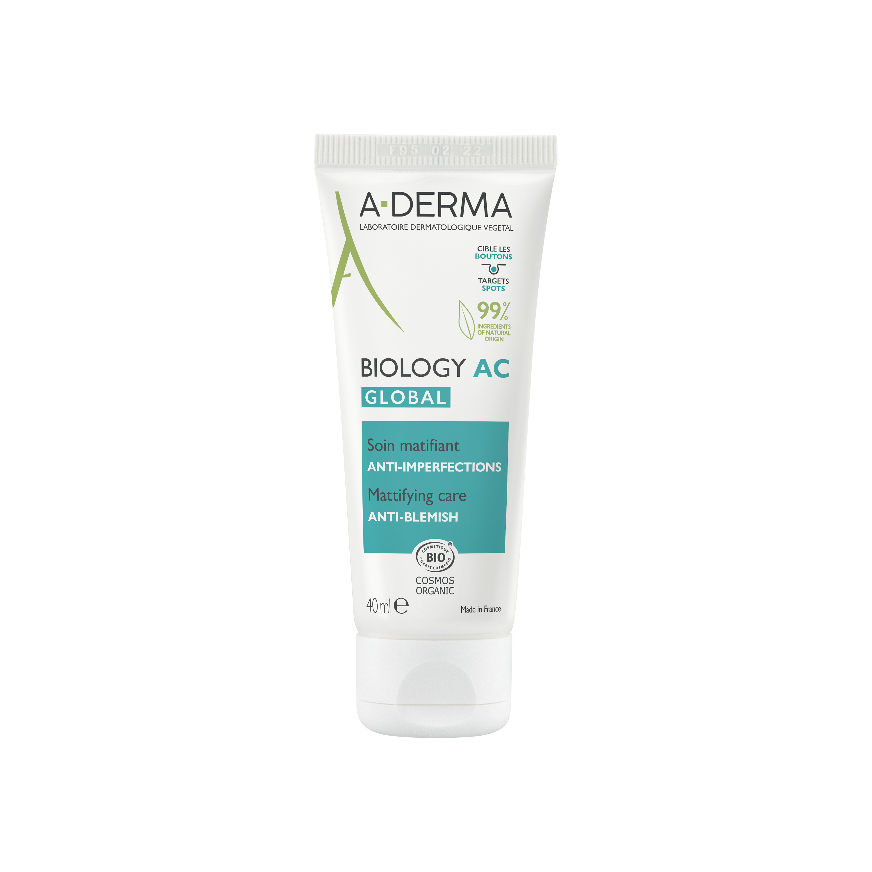 A-derma biology ac global soin matifiant anti imperfections 40ml A-derma biology ac global soin matifiant anti imperfections 40ml