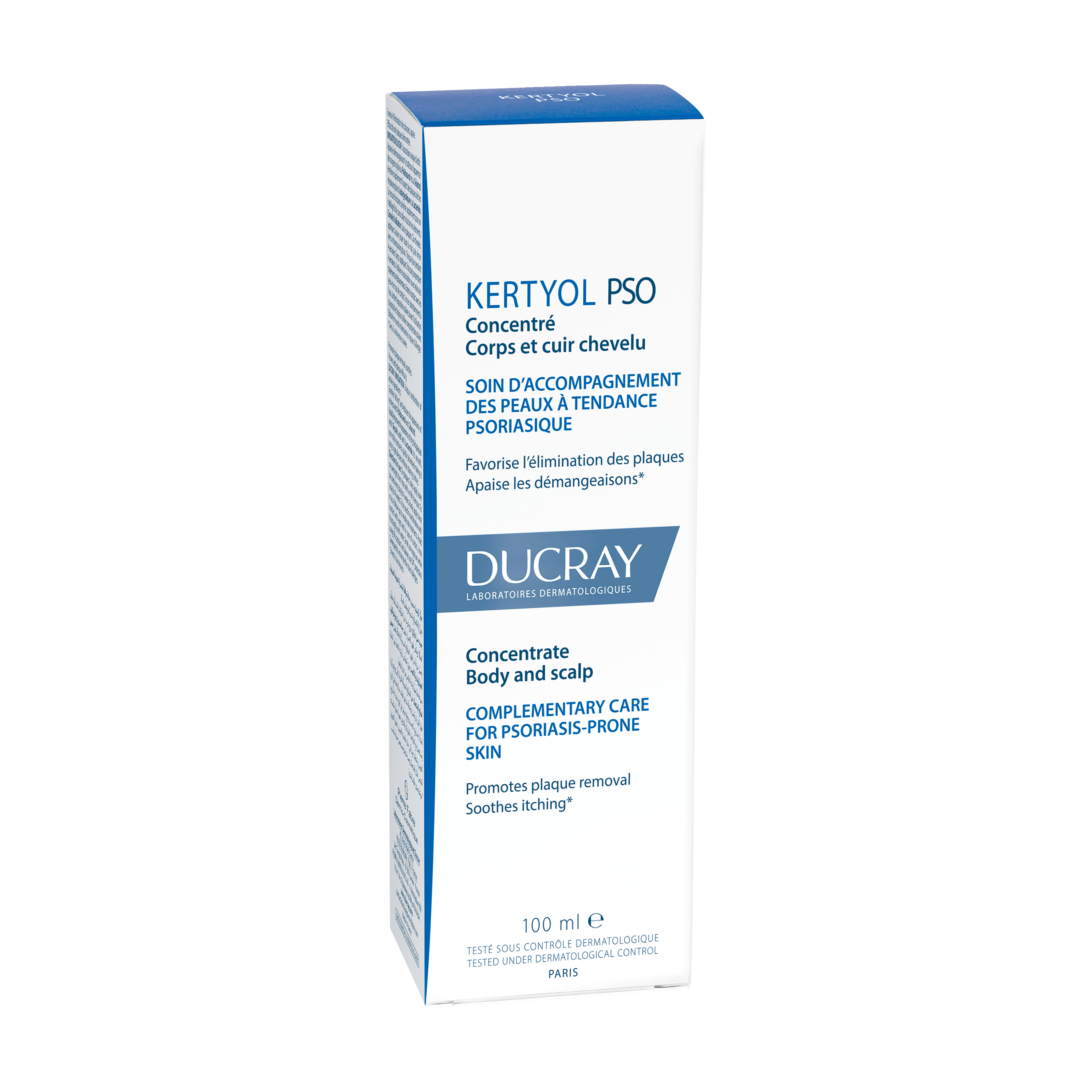 Ducray kertyol p. S. O. Concentré corps et cuir chevelu 100 ml Ducray kertyol p. S. O. Concentré corps et cuir chevelu 100 ml