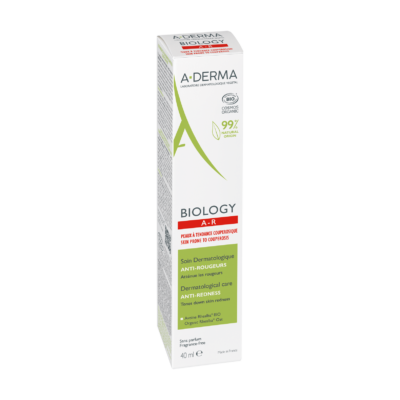 A-DERMA BIOLOGY A-R Soin anti rougeurs peaux a tendance couperosique 40 ml