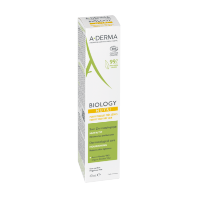 A-DERMA BIOLOGY Nutri soin nutritif peaux fragiles tres seches 40ml
