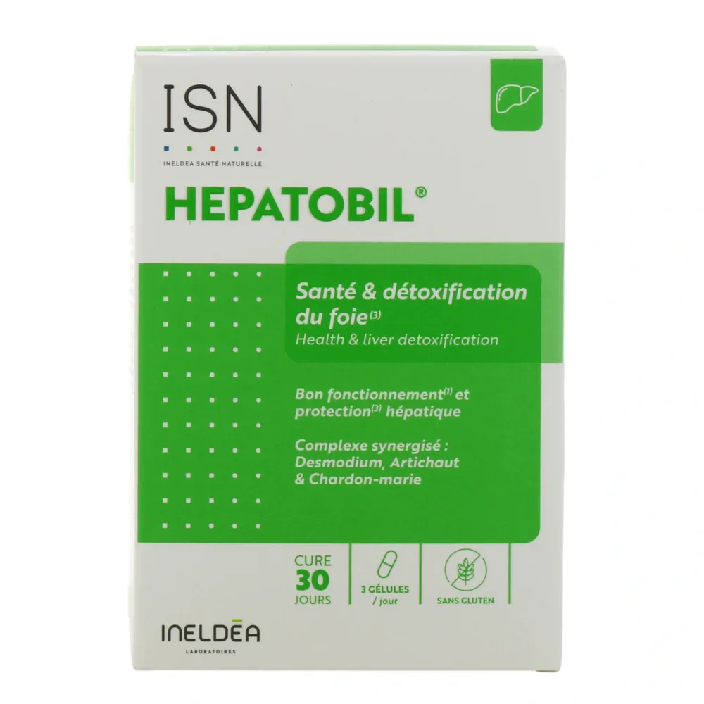 Ineldea hepatobil détoxification du foie 90 gelules