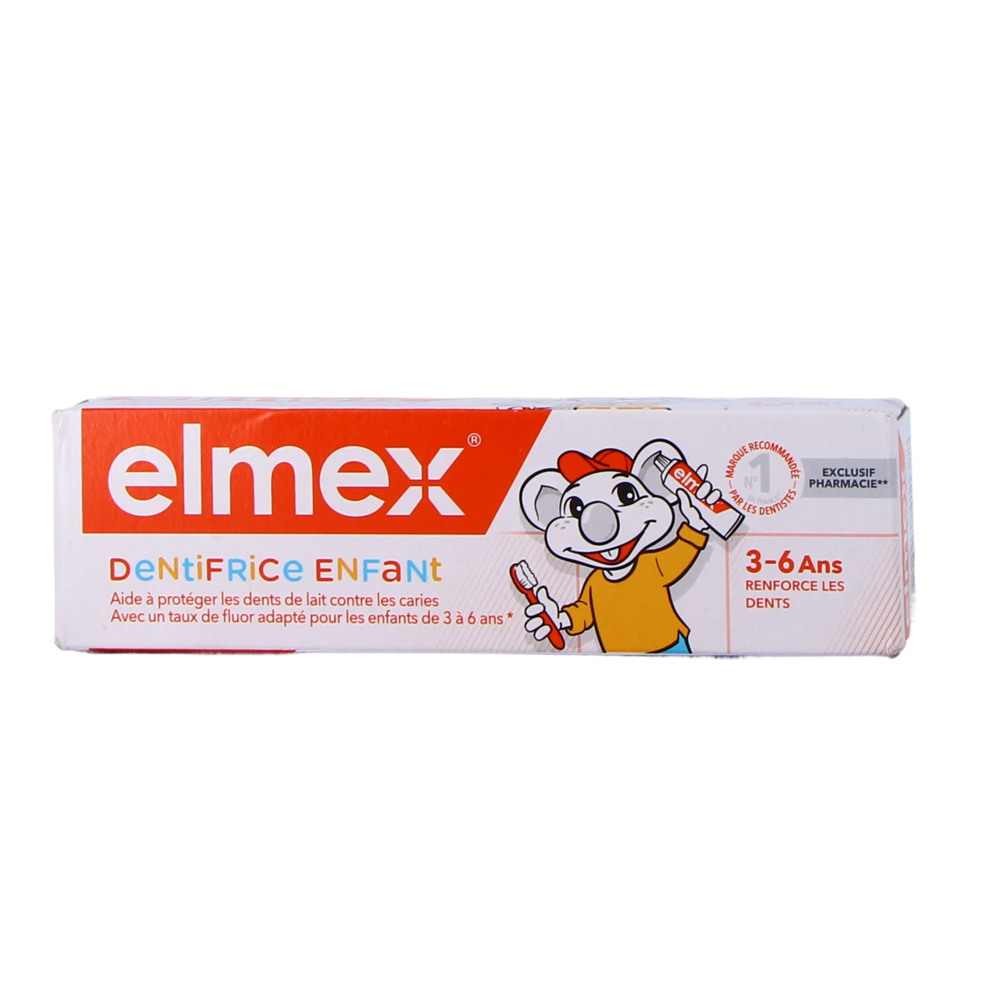 Elmex dentifrice enfant 3-6 ans 50ml Elmex dentifrice enfant 3-6 ans 50ml