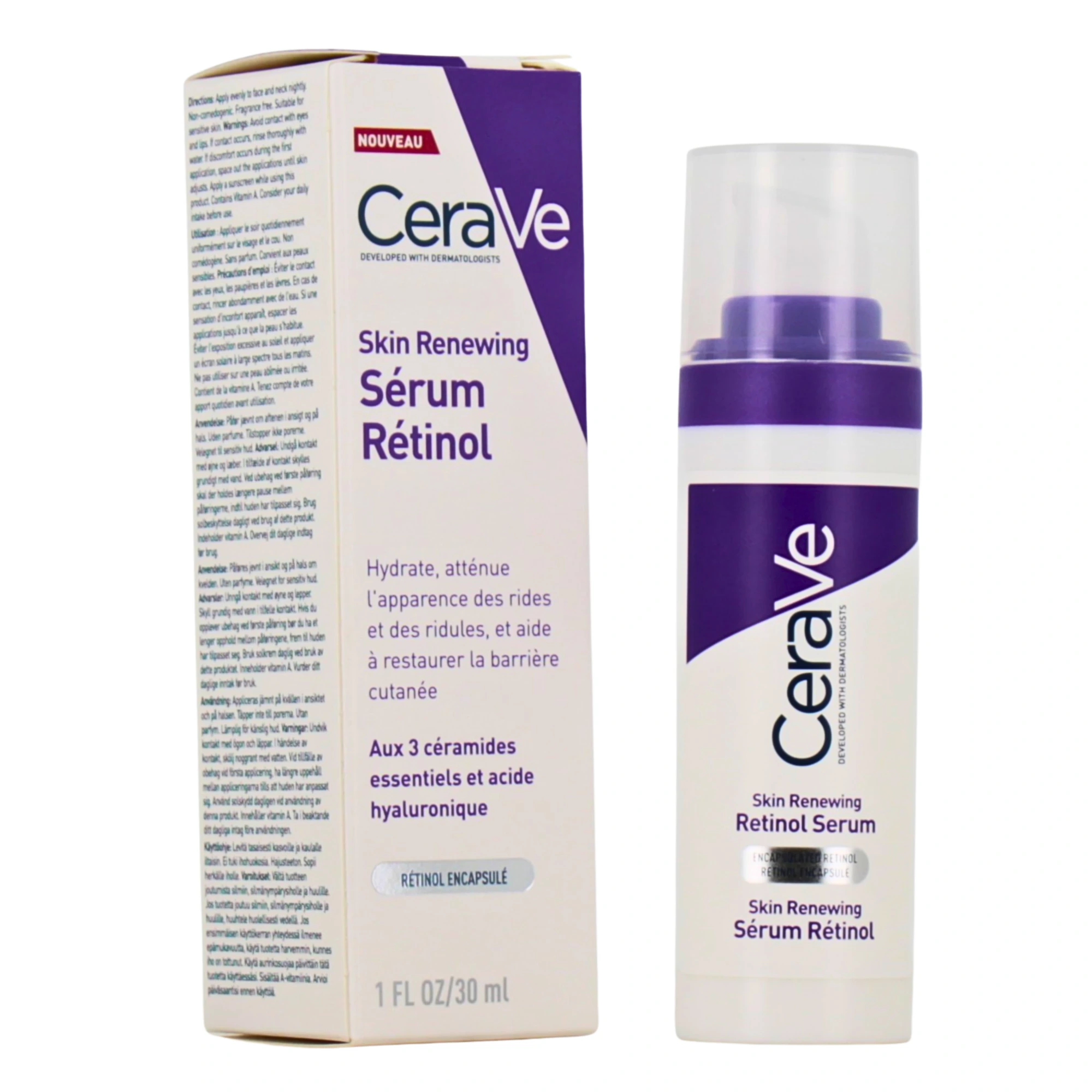 Cerave skin renewing sérum rétinol 30ml Cerave skin renewing sérum rétinol 30ml
